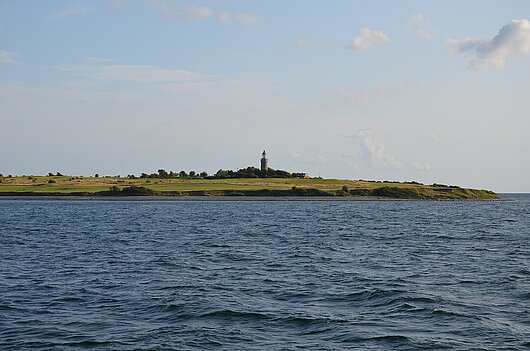 Blick von der Ostsee auf Aerö