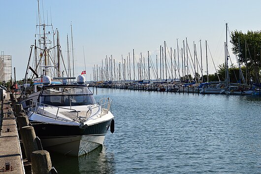 Hafen bei Orth auf Fehmarn